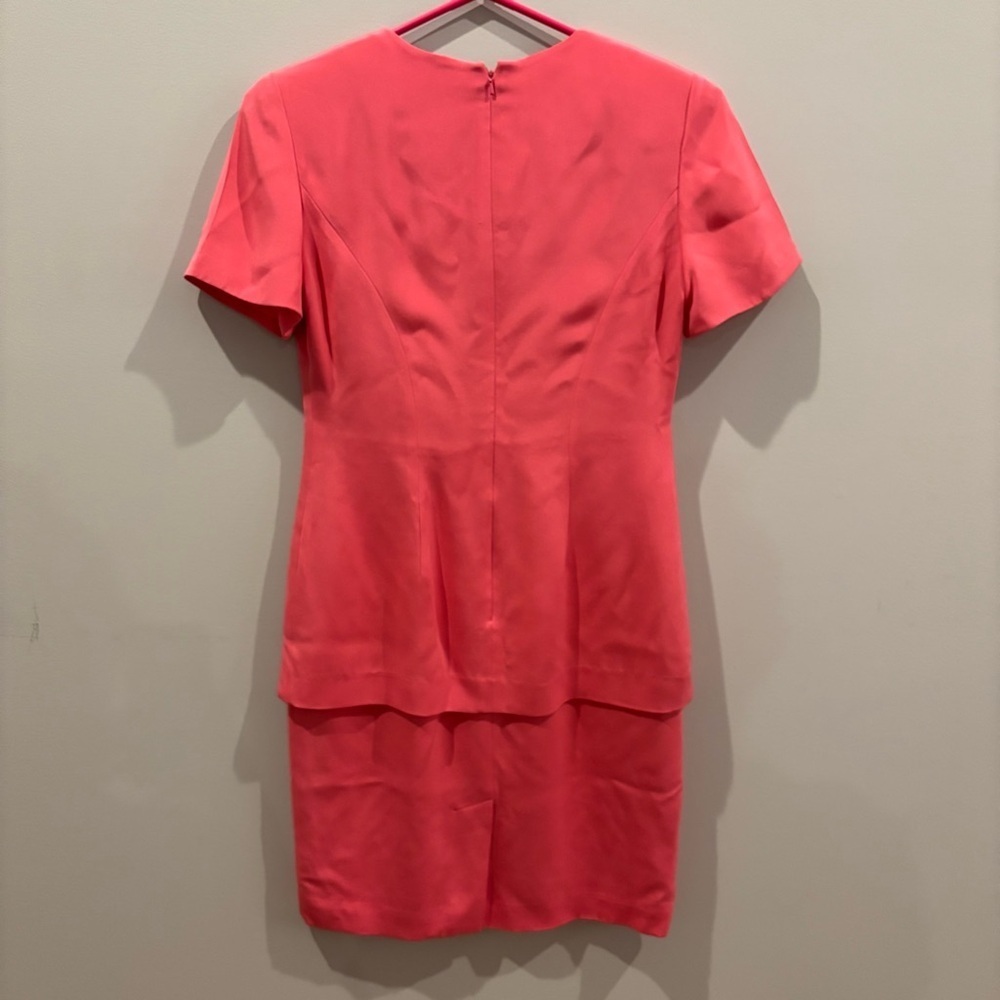 Talbots Vintage Bubble Gum Pink Dress - Picture 2 of 5